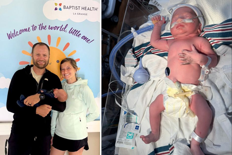 Jonathon and Krista La Grange NICU